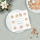 Search for gingerbread man napkins Watercolor