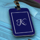 Search for navy blue luggage tags Preppy