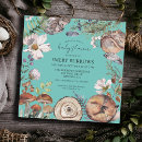 Search for turquoise square invitations Gender neutral