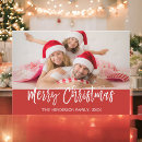 Search for simple horizontal photocards Merry christmas