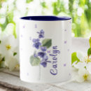 Search for violet flower mugs Birthday