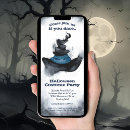 Search for witch hat halloween invitations Gothic
