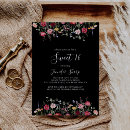 Search for black and yellow sweet 16 invitations For her