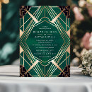 Search for art deco invitations Geometric