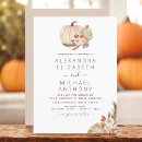 Search for white pumpkin wedding invitations Boho