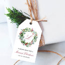 Search for monogram gift tags Festive
