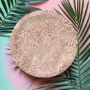 Search for rose gold paper plates Chic
