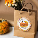 Search for thanksgiving favor stickers Autumn baby shower
