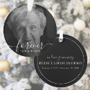 Search for forever in our hearts christmas tree decorations Black and white