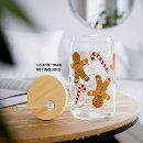 Search for holiday beer glasses Candy cane