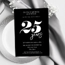 Search for 25th anniversary invitations 25 years