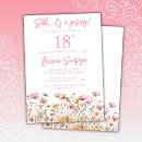 Search for 18th surprise birthday invitations Feminine