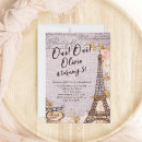 Search for watercolor french cafe invitations Paris