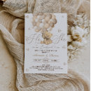 Search for brown gender reveal invitations Boho