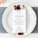 Search for maroon menus Dinner