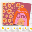 Search for groovy one invitations Simple