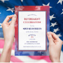 Search for patriotic seasonal invitations Military