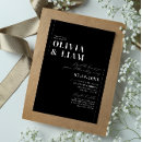 Search for silver and white wedding invitations Minimalist