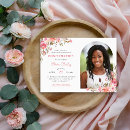 Search for flower border invitations Modern typography