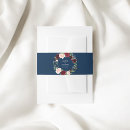 Search for floral wedding invitation belly bands Fall