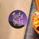 Search for purple and orange stickers Spooky