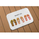 Search for flip flop bath mats Tropical