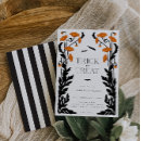Search for gothic halloween invitations Bats