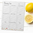 Search for kitchen notepads Groceries