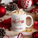 Search for vintage reindeer mugs Red and white