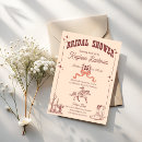 Search for cowgirl bridal shower invitations Horseshoe