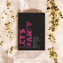 Search for bold birthday invitations Modern