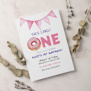 Search for sweet one doughnut birthday invitations Candy