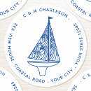 Search for sailboats return address labels Nautical