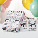 Search for black lab wrapping paper Birthday