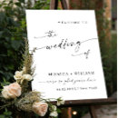 Search for black and white wedding signs Classic