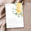 Search for yellow rose bridal shower invitations Whimsical