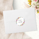 Search for confetti wedding stickers Botanical