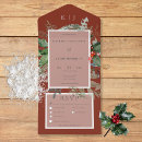 Search for 3 in one wedding invitations Rustic