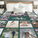 Search for green and gold blankets Unique
