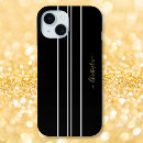 Search for gold black stripe iphone cases White
