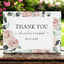 Search for thank you wedding signs Floral