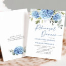 Search for hydrangea rehearsal dinner invitations Eucalyptus