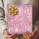 Search for pink unicorn wrapping paper Glitter