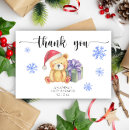 Search for bear thank you cards We can bearly wait