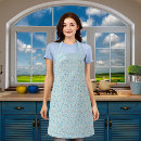 Search for light blue aprons White