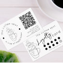 Search for coffee shop customer loyalty cards Promotional