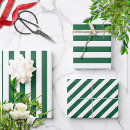 Search for green stripe wrapping paper Stylish