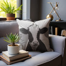 Search for novelty cushions Black and white