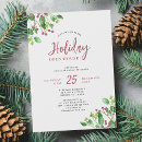 Search for pink and green christmas invitations Typography