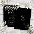 Search for foliage engagement party invitations Watercolor floral foliage